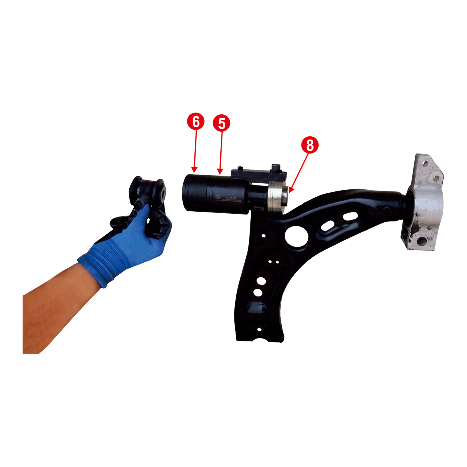 Front Engine Subframe Bushing Tool For VW VAG – No Press Required – Unbranded