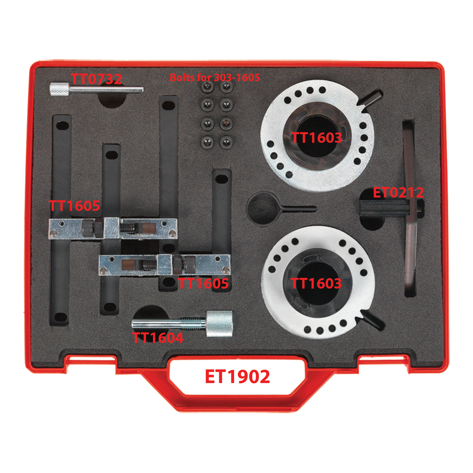 Ford 1.0 EcoBoost Timing Tool Kit – Compatible With Focus, Fiesta, C-Max & More (Replaces OEM 303-1605, Etc.)
