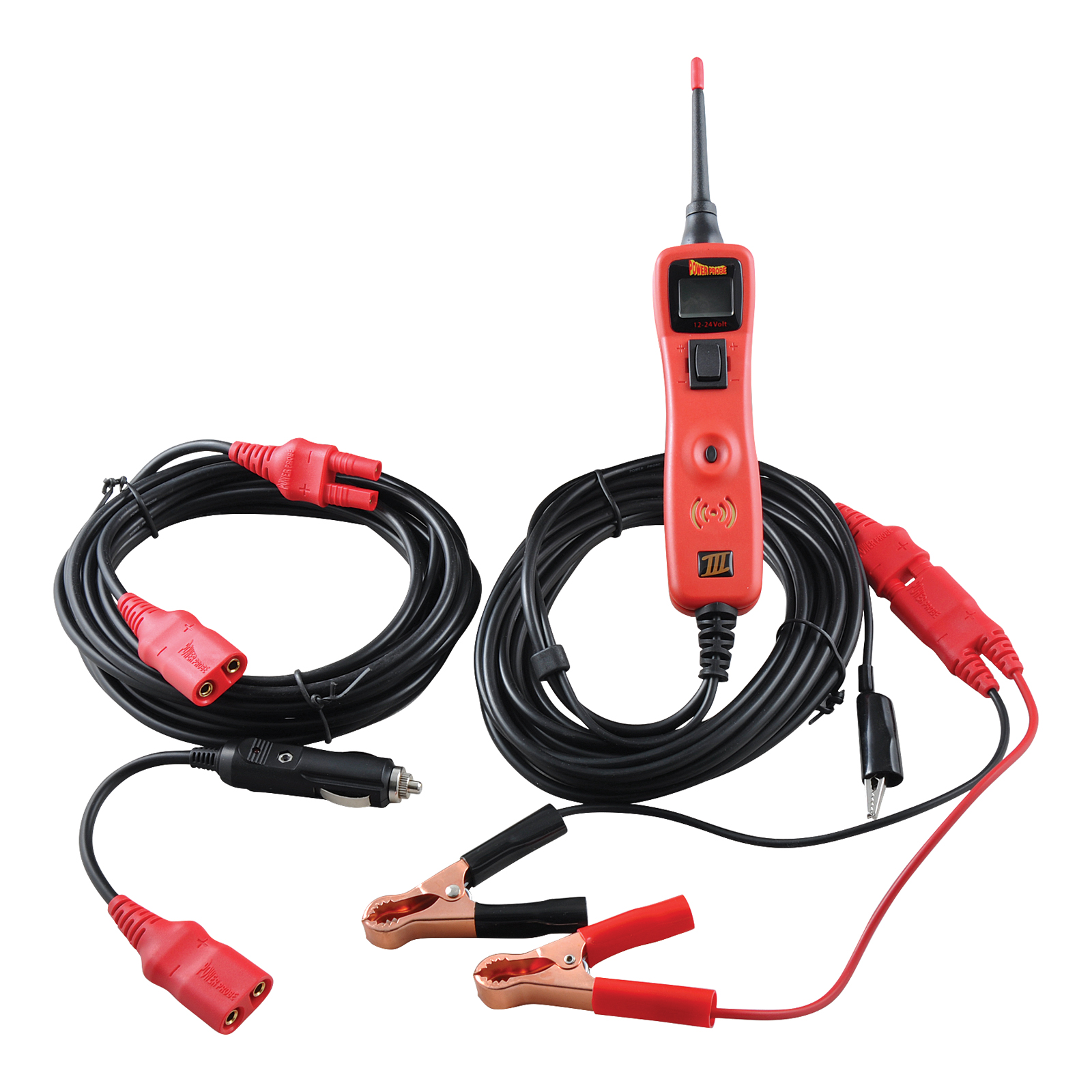 PP319FTC with a Keychain Light Camo Power Probe III with Case & Accessories Car Automotive Diagnostic Test Tool, Digital Volt Meter, ACDC Current Resistance Circuit Tester 