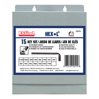 Eklind Metric Hex L Key Set w/ Metal Box
