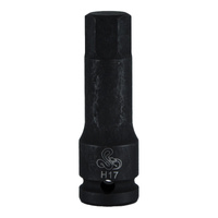In-Hex Impact Socket 17mm | 78mm OL