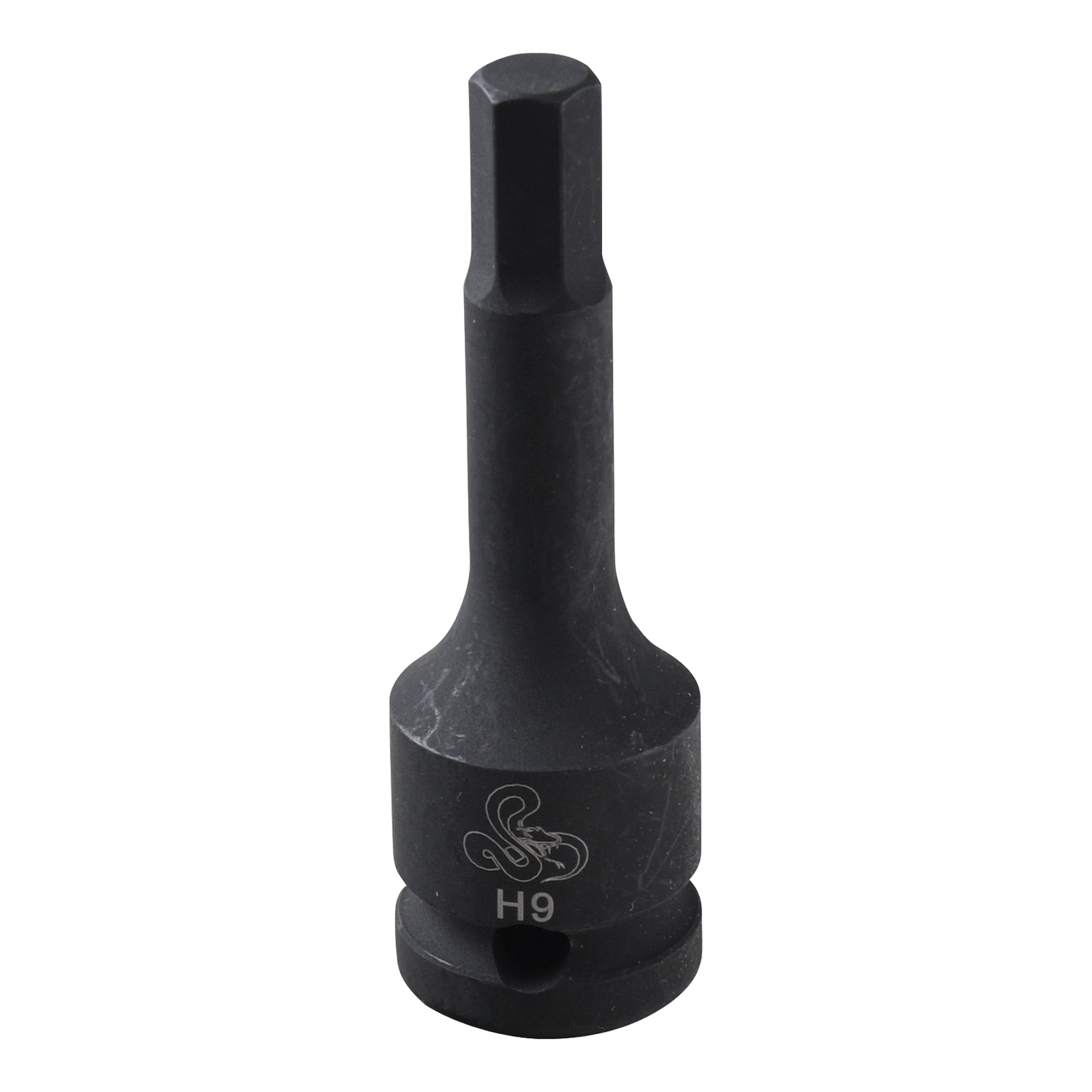 ET6351 H9 In Hex Impact Socket 9mm 78mm OL 1 2 Sq Drv