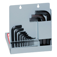 EKLIND HEX L KEY SET 18 PCE METAL BOX