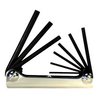 FOLD-UP SET #91 5/64"-1/4" HEX KEYS