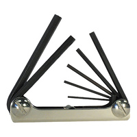 FOLD-UP SET #M17 1.5MM-6MM HEX KEYS