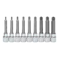 Tamperproof Ribe Bit Socket Set