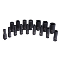 Black Snake 1/2" Deep Impact Socket Set