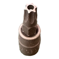 Torx T30-H Bit Socket | 1/4" Sq Drv