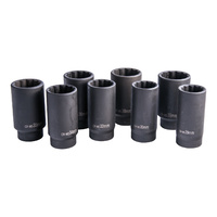 Axle Nut Impact Socket Set | Deep | 12Pt