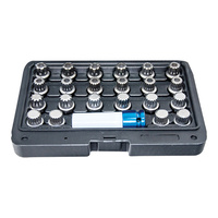 Locking Wheel Nut Socket Set