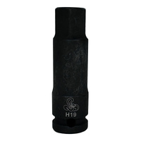 In-Hex Impact Socket 19mm | 78mm OL