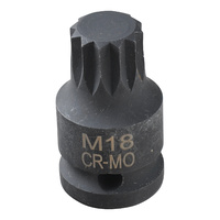 Spline Impact Socket | M18 | 40mm