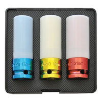Thin Wall Wheel Nut Socket Set