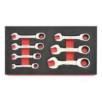 Kabo Imperial Stubby Ratchet Wrench Set