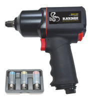 Black Snake Impact Wrench w/ Wheel Nut Kit